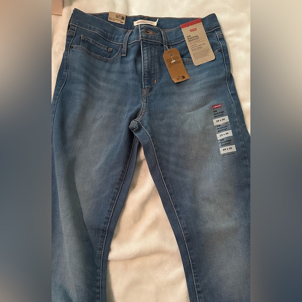 Levi's Classic Blue Bootcut Jeans